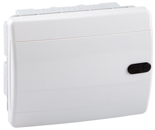 Бокс пластиковый Кэаз OptiBox ЩРВ-П-8 P-CVN-1-08-IP41 (170х218х102мм) IP40 белая дверца картинка 